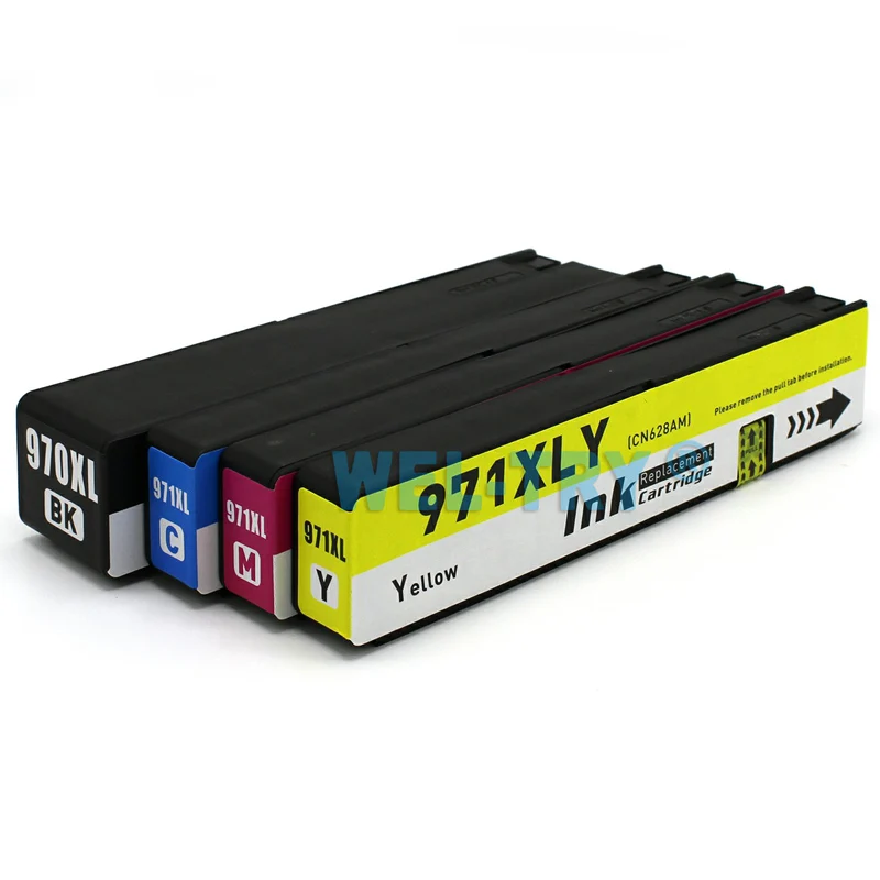 Чернильный картридж для hp 970 XL 971 Officejet Pro X451dn X451dw X476dn X476dw X551dw X576dw полные чернила с