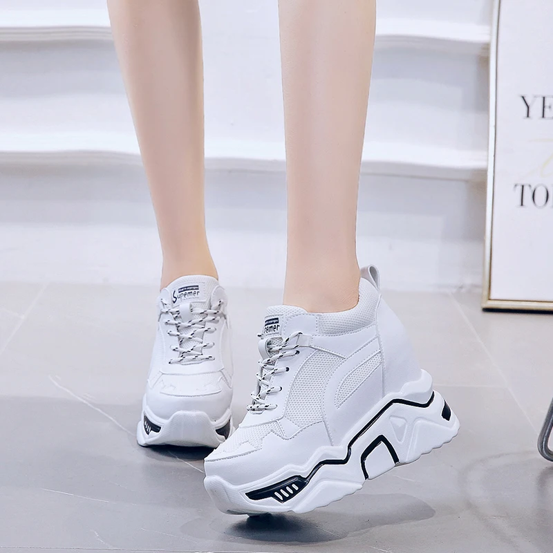 Wedge Platform Sneakers Women