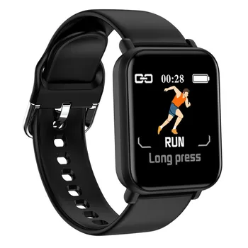 Smart Watch R16 Heart Rate Blood Pressure Bracelet Fitness Tracker Monitor Multi Sports Men Women SMS Call Color Waterproof Band 3