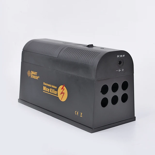 Professzionális Elektronikus Patkánycsapda Egerek Egér Rágcsáló Gyilkos Elektromos Ütés Fogó Nagyfeszültségű Kártevőirtó Patkány Csapda - Image 3