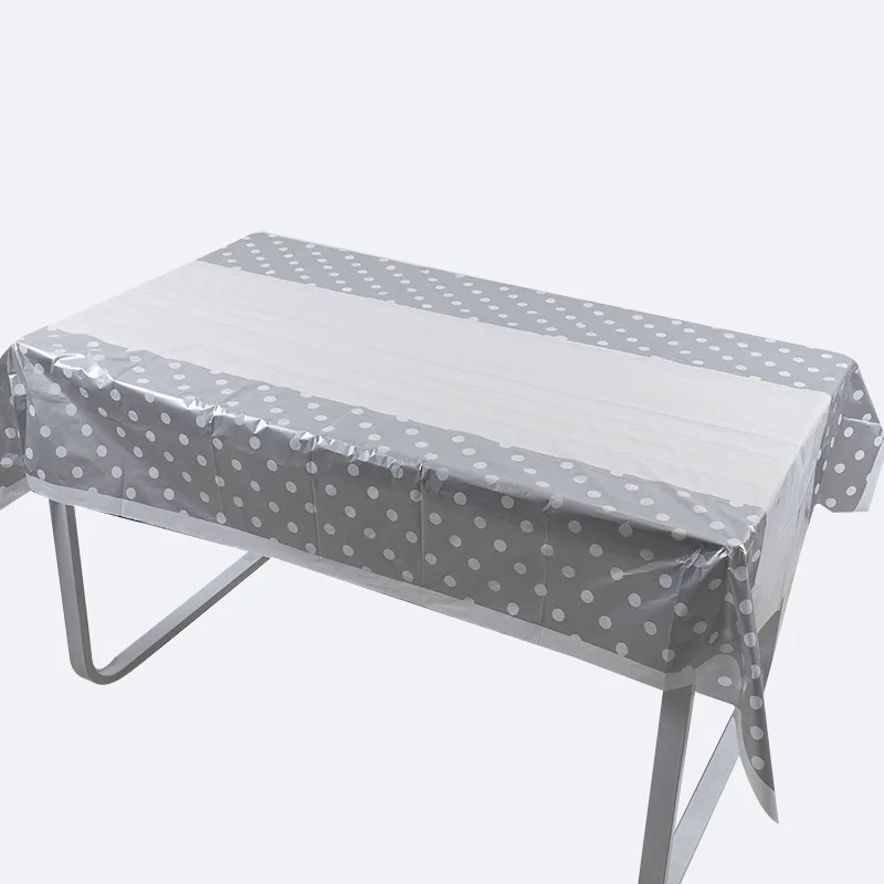 1pcs tablecloth Украшения на день рождения Русалочка бумажные тарелки стаканчики соломенная одноразовая посуда для детей вечерние аксессуары для девочек предметы для украшений - Цвет: 1pcs tablecloth