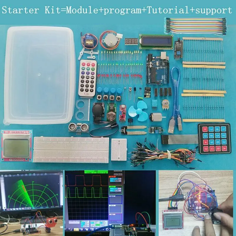 Easy fun smart MCU IOT программа Ultimate Starter learning Kits для Arduino UNO R3 | Электронные компоненты и