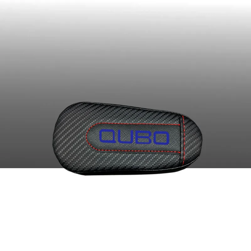 Для Fiat Qubo, 1 шт., углеродное волокно, кожа, авто подушка для ног, наколенник, Автомобильный Дверной рычаг, накладка на руку, автомобильные аксессуары, защита для транспортного средства - Название цвета: style 3