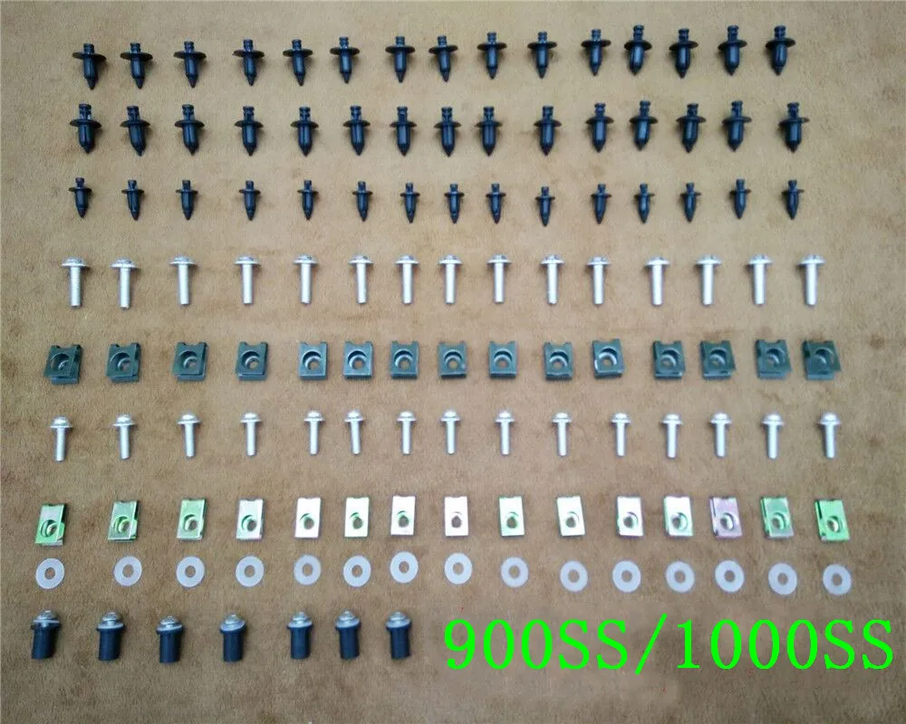 

Fairing Bodywork Kit Bolts Screws For Fit For DUCATI 900SS/1000SS 1998-2006