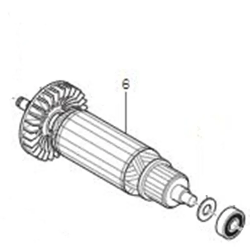 AC220-240V Электродвигатель ротора MAKITA 517453-1 для MT953 MGA450 | Инструменты
