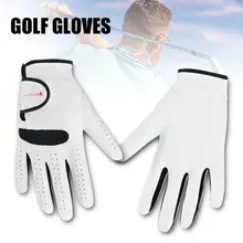 1 шт мужские перчатки для гольфа кожаные мягкие перчатки Регулируемые дышащие для левши правшей JT-889