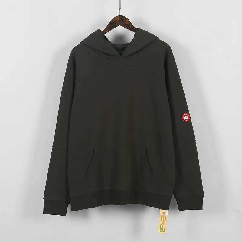 

1:1 Best Version CAVEMPT Navy Heavy Hooded Sweatshirts Men Women Cav Empt Hoodies Cotton HipHop Autumn Winter C.E Hoodies Men