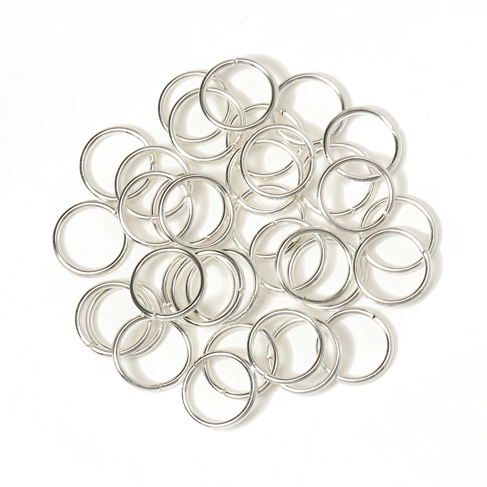 200pcs/lot Wholesale Open Circle Jump Rings Necklace Bracelet Earring  Pendant Connectors DIY Making Jewelry Crafts Accessories