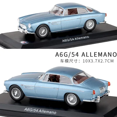 Коллекционная 1:43 литая модель автомобиля роскошный винтажный знаменитый родстер автомобильный гоночный автомобиль Bugatti mlaren Maserati Rambo sedan mkd3 - Цвет: W