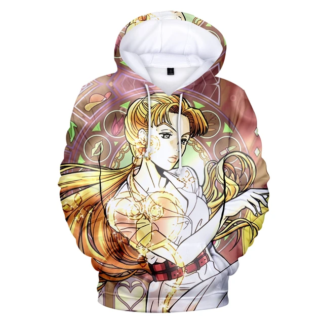 Sweatshirt Jojos Bizarre Adventure  Jojo Bizarre Adventure Clothing -  Hoodie - Aliexpress