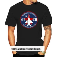 Bawełna nowa marka tania sprzedaż 100 bawełna Air Force Jet T Shirt #8211 Mig 29 koszule graficzne tanie tanio Trip SHORT CN (pochodzenie) COTTON Cztery pory roku Na co dzień Z okrągłym kołnierzykiem Z KRÓTKIM RĘKAWEM 2018 men women