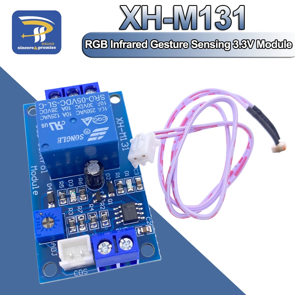 XH-M131 5V 12V Light Control Switch Detection Sensor Photoresistor Relay Module 