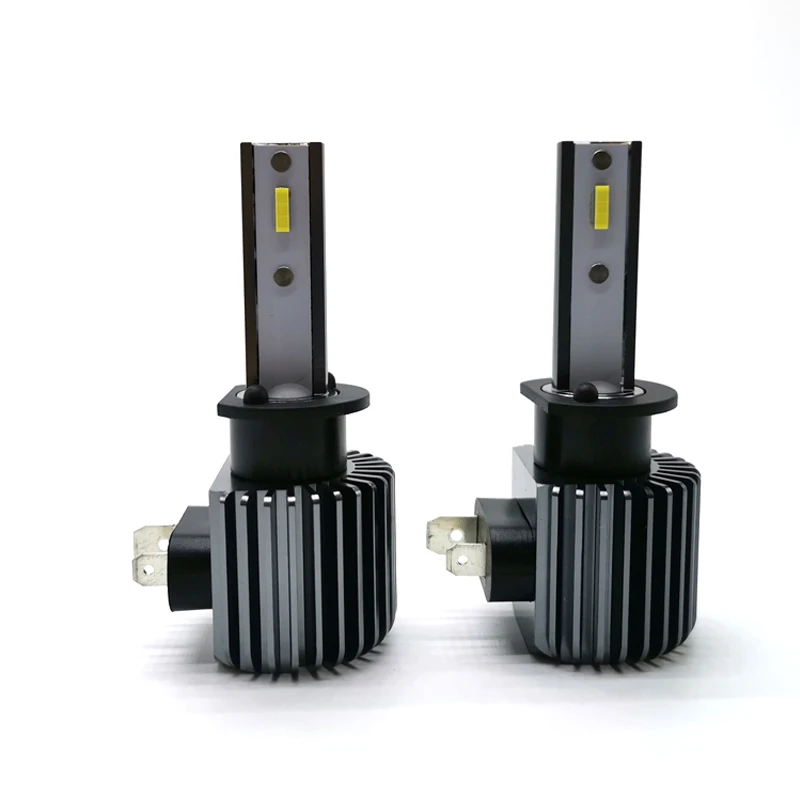 

2Pcs H1 Bulbs Car LED Headlight Bulbs Conversion Kit Mini LED Driving Lamp 6000K Easy to install