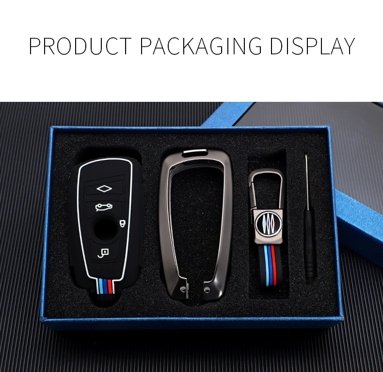 Copertura Della Cassa Chiave dell'automobile Sacchetto Chiave Per Bmw F20 F30 G20 f31 F34 F10 G30 F11 X3 F25 X4 I3 M3 M4 1 3 5 Accessori di Serie Auto-Styling - H0c373dab4453481db06a66b457280e10n