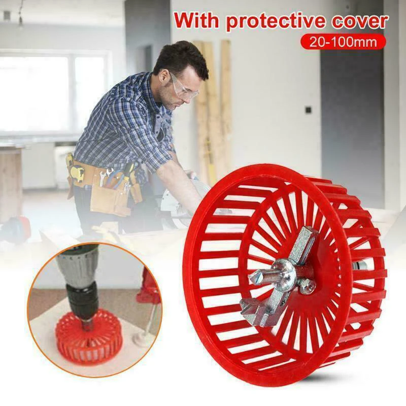 

20-94mm Round Circular Tile Cutter Tool with Cowling for Woodworking MJJ88