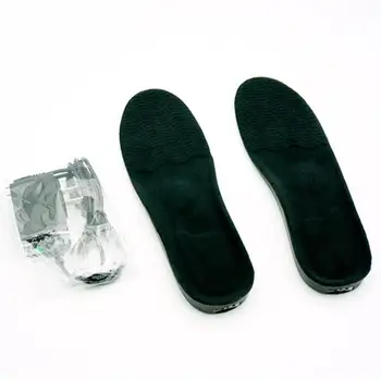 

1Pair Men Shoes Pad Electric Heated Insoles Comfort Carbon Fiber Foot Warmer Tailorable Winter Soft Sports USB Charging Insoles
