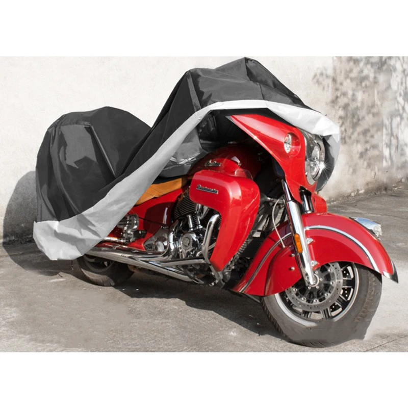 Для Honda Shadow мотоциклетная крышка дождевая пыль наружная УФ Водонепроницаемая Для Harley Street Glide для Suzuki Boulevard