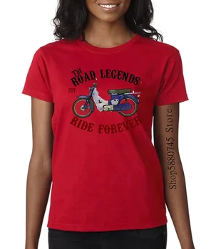

Vintage Japanese Motorcycle Honda Super Cub New Cotton T Shirt