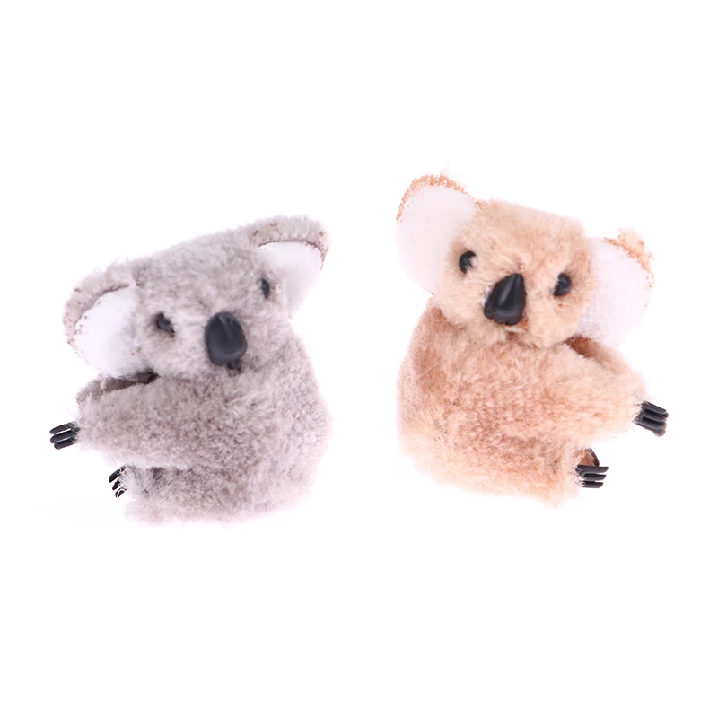 

1PC Cartoon 3D Plush Koala Hairpin Hair Clip Cute Photograph Hair Accessories for Women Bag Accessories