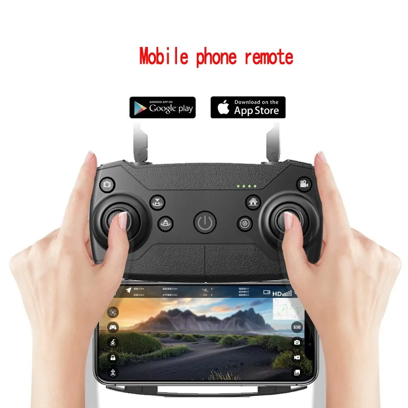 H1 Дрон GPS HD 1080P Смарт точное позиционирование возврат жеста фото Квадрокоптер WiFi