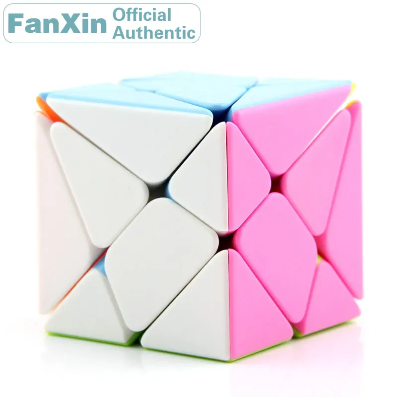 FanXin трансформация 3x3x3 волшебный куб 3x3 переплетенная профессиональная скоростная головоломка Teasers Развивающие игрушки для детей