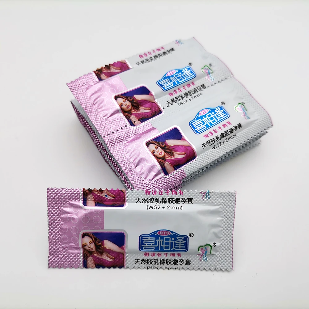 50 Pcs Lots Fruit Flavor Condoms For Men Smooth Penis Sleeve Thin Condom Adult Sex Products