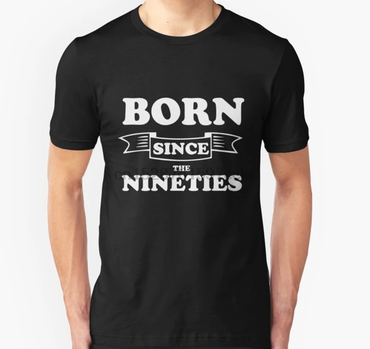 Мужская футболка Born Since The Nineties Ретро 90s унисекс с принтом Футболки | одежда