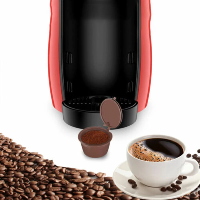 Для многоразового использования кофейные капсулы с кофе и пудрами для машины dolcegusto горячего шоколада повторно использованные кухонные принадлежности кафе