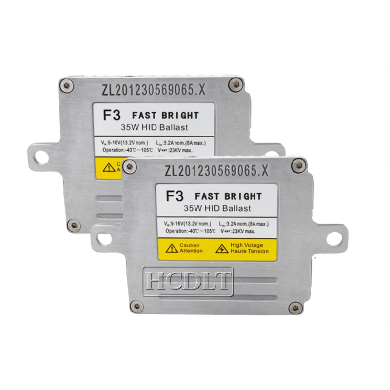 HCDLT 35W Xenon HID Slim Ballast DLT F3 F3T Fast Bright Quick Start Electronic Reactor For 35W HID Replacement Bulb Xenon Kit (11)