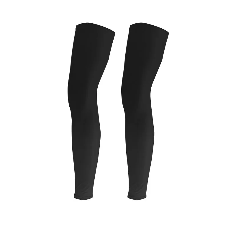 Cycling Leg Warmers Men Women Ice Silk Lycra Cycling Legwarmers Anti-uv Sunscreen Running Basketball Soccer Sports High Elasticity Legging Leg sets