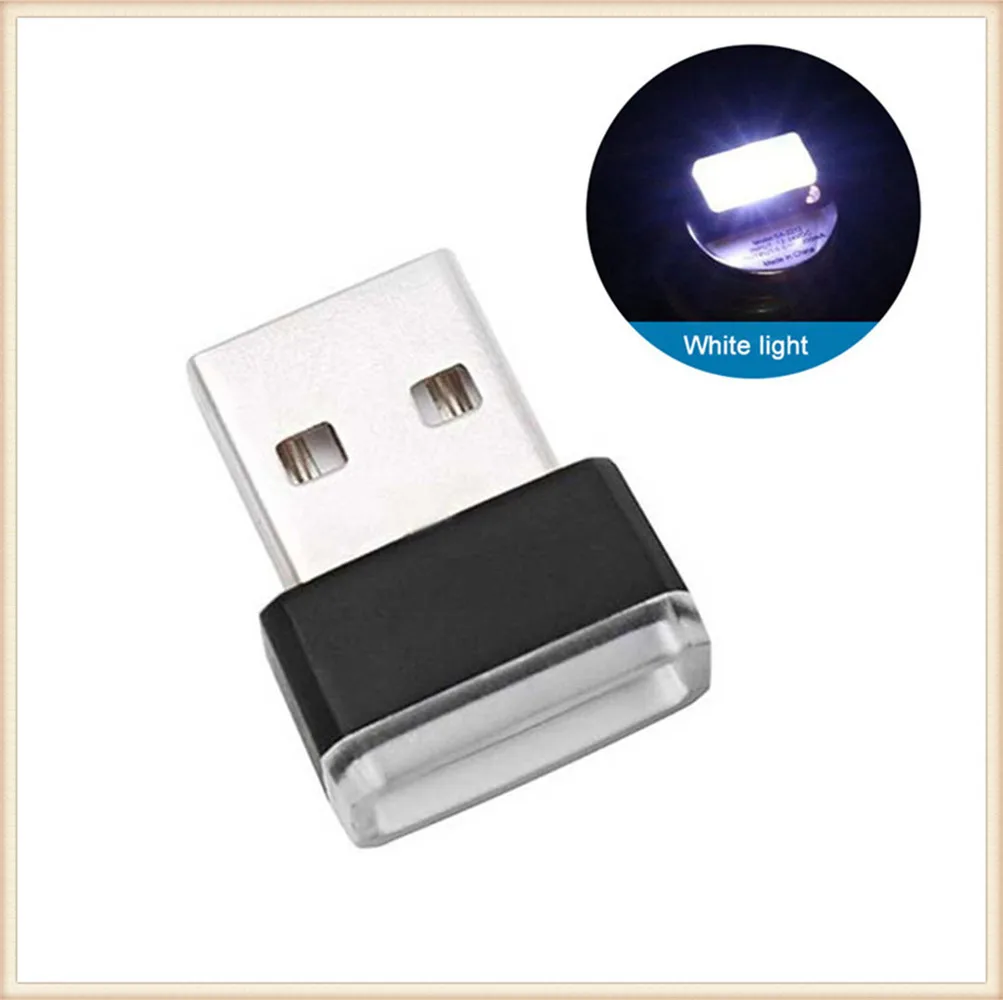 1Pcs Mini Ha Condotto La Luce Auto Usb Atmosfera Luci Per Kia Sportage Sorento Cadenza Venga Tellururo Di Pro Venga Anima Forte5