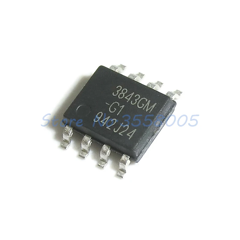 

10Pcs/lot AP3843GMTR-E1 AP3843GM 3843GM-E1 3843GM SOP-8 AP3843GM-E1