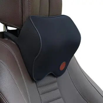 

Car Neck Headrest Pillow Car Accessories Cushion Auto Neck Memory Support Head Cotton Rest Seat Neck Protector Automobiles C6S5