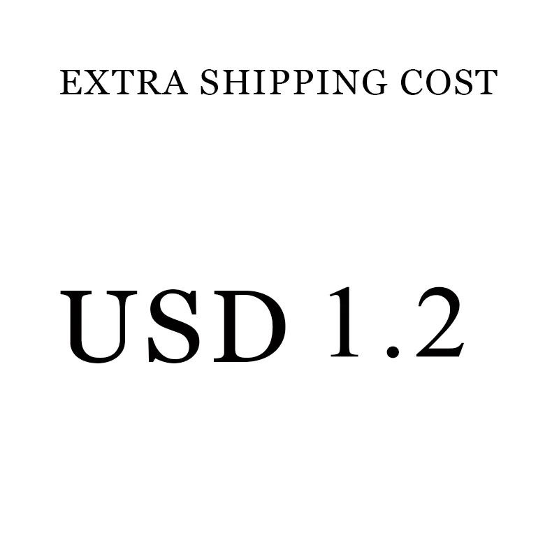 Extra Shipping cost , Not for selling products.
