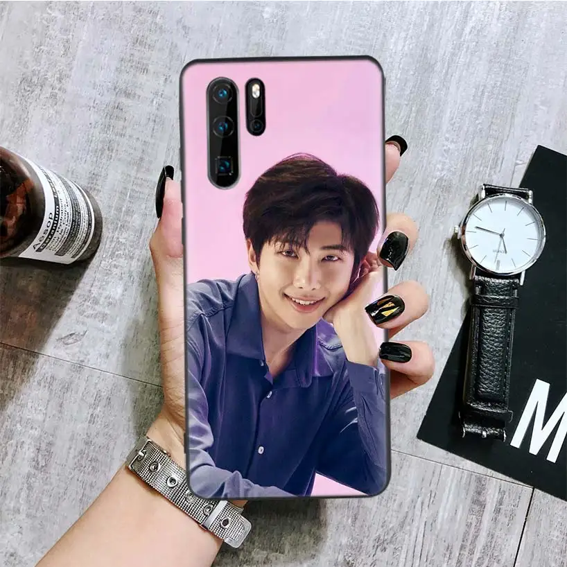 BA090-10 Rap Monsters RM Namjoon черный чехол для телефона huawei mate 30 20 10 P30 P20 P10 Pro Lite P Smart Z роскошный Coque Shell - Цвет: BA090-10
