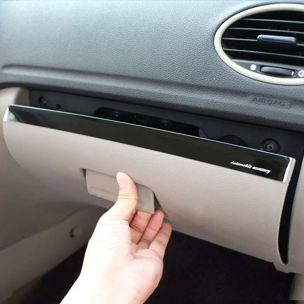 Автомобильный Стайлинг коробка для хранения Copilot украшения наклейки перчатки