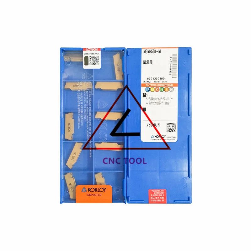 

MGMN500-M NC3020 10pcs Original Korea KORLOY Cutting Tool