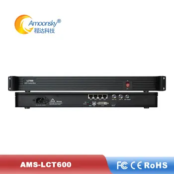 

lct600 sending card box support 12-bit high-definition multimedia interface Meanwell power supply apply in led display