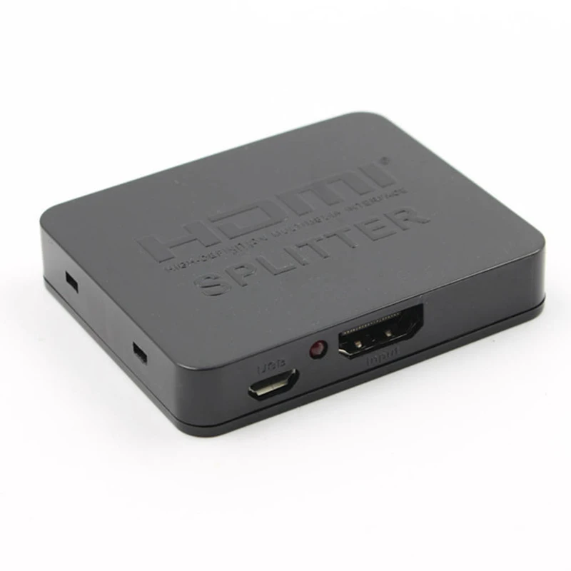 HDMI V1.4 сплиттер 1 в 2 из усилителя Дубликатор кабель 4K HD 3D для DVD PS4|Кабели передачи