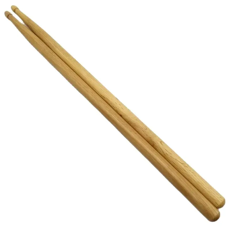 1 Pair 2B OAK Drum Stick Music Band Wood Color 2b Stick Drumsticks Drummer Good Quality drum sticks drum accessories