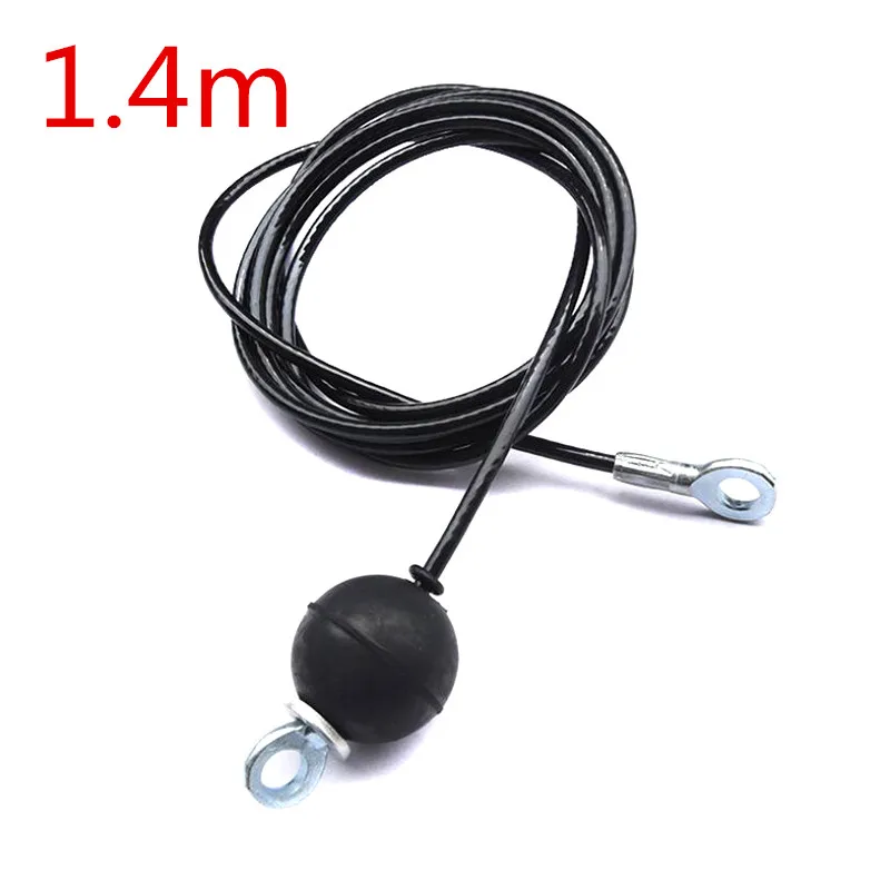 Yeni 1.4M/1.8M/2M/2.5M/3M spor tel halat ağır çelik tel halat ev kablo makinesi Fitness kasnak aksesuarları Φ 5mm halat