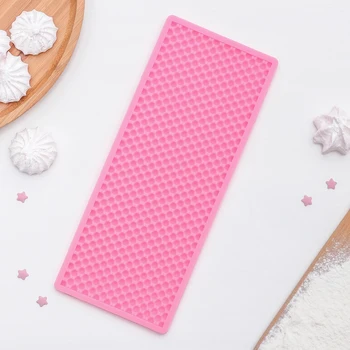 

Ice mat 25 × 10 cm "Tiles", color pink