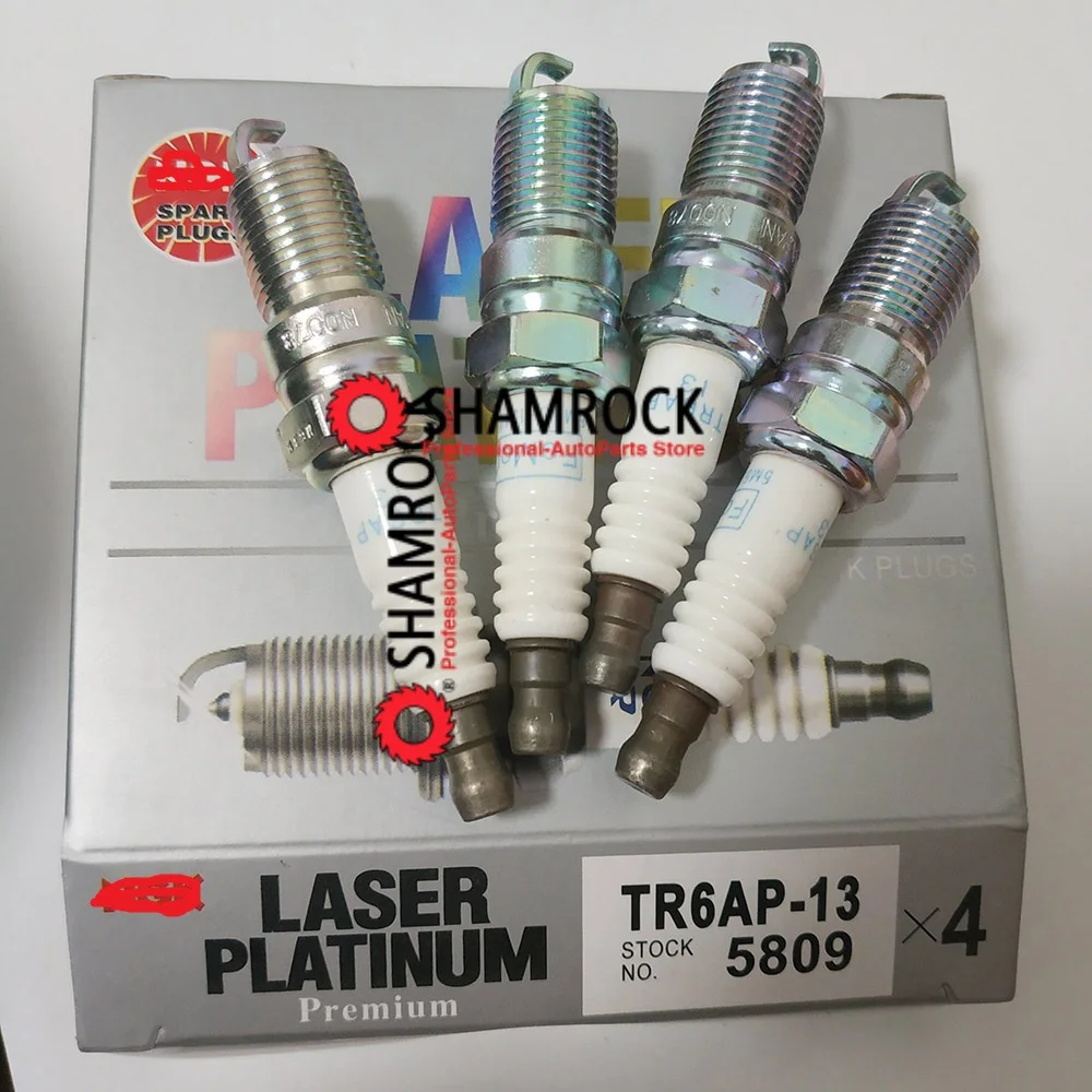 Оригинальные лазерные Платиновые Свечи зажигания TR6AP-13 5809 для Fford C-Max Ffocus Galaxy Mondeo S-Max Vvolvo C30 S40 S80 V50 V70 4 шт