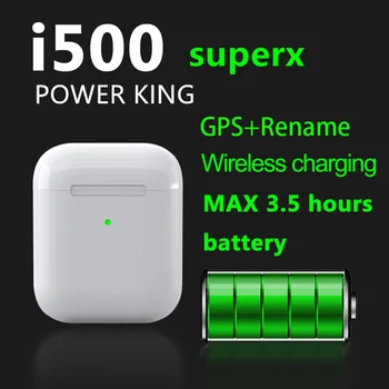 

i500 Pro TWS Rename GPS Wireless Bluetooth Mini Stereo Earphone Earbuds Smart Sensor Earbuds PK i20000 i50000 i90000 i100000