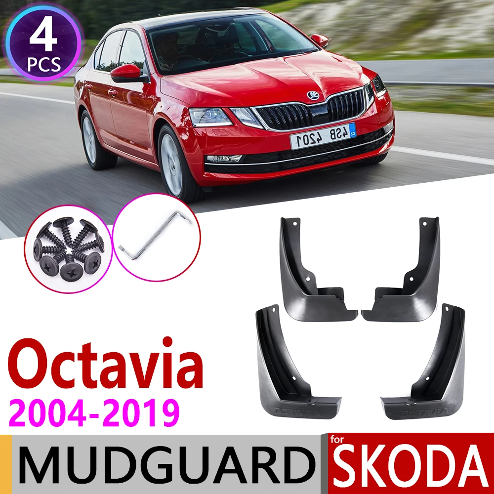 Для Skoda Octavia A5 A7 1Z 5E 2004 ~ 2019 MK2 MK3 брызговик грязезащитный аксессуары для брызговиков