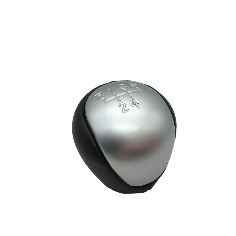 Для hyundai Elantra 2008-2012 Touring I30 Киа Форте соул 5 скоростей автомобильная ручка переключения передач ручной MT рычаг переключения головы гандбол - Название цвета: Silver