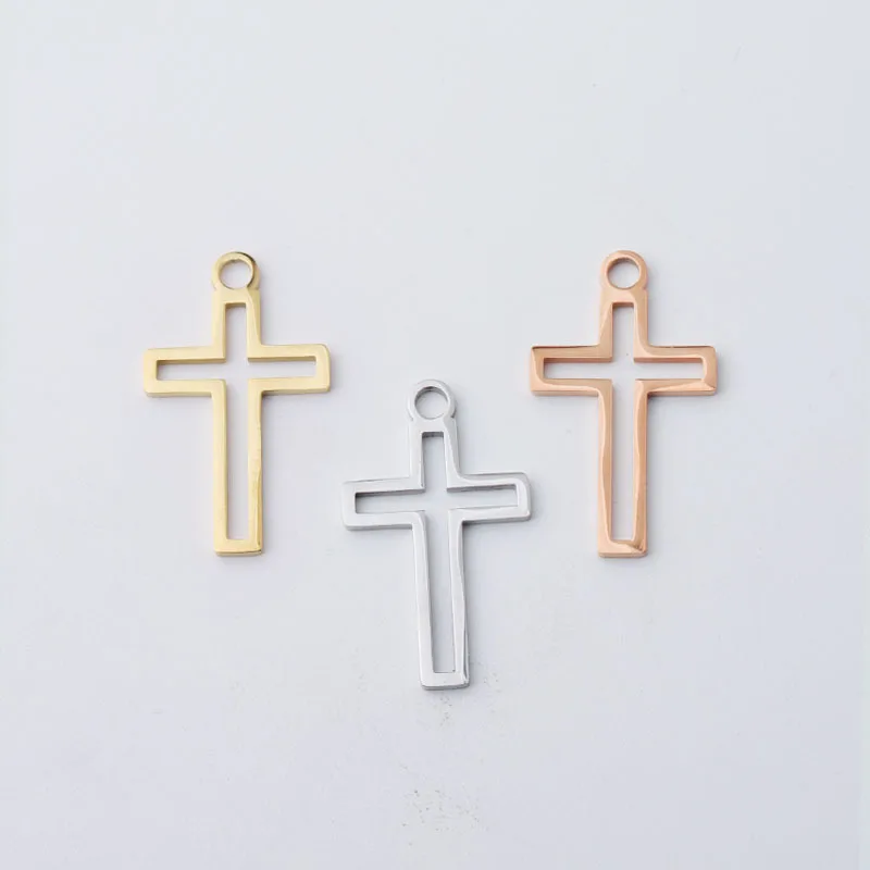 

50pc 9*12mm Mirror polish Stainless Steel Angel Shape charm For Necklace/bracelet DIY Women Handmade Jewelry Making