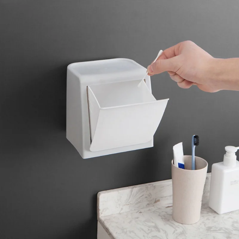 

Wall Mounted Small Waste Bin Cute Mini Trash Can Desktop Trash Basket Table Home Office Trash Can Household Cleaning Tools