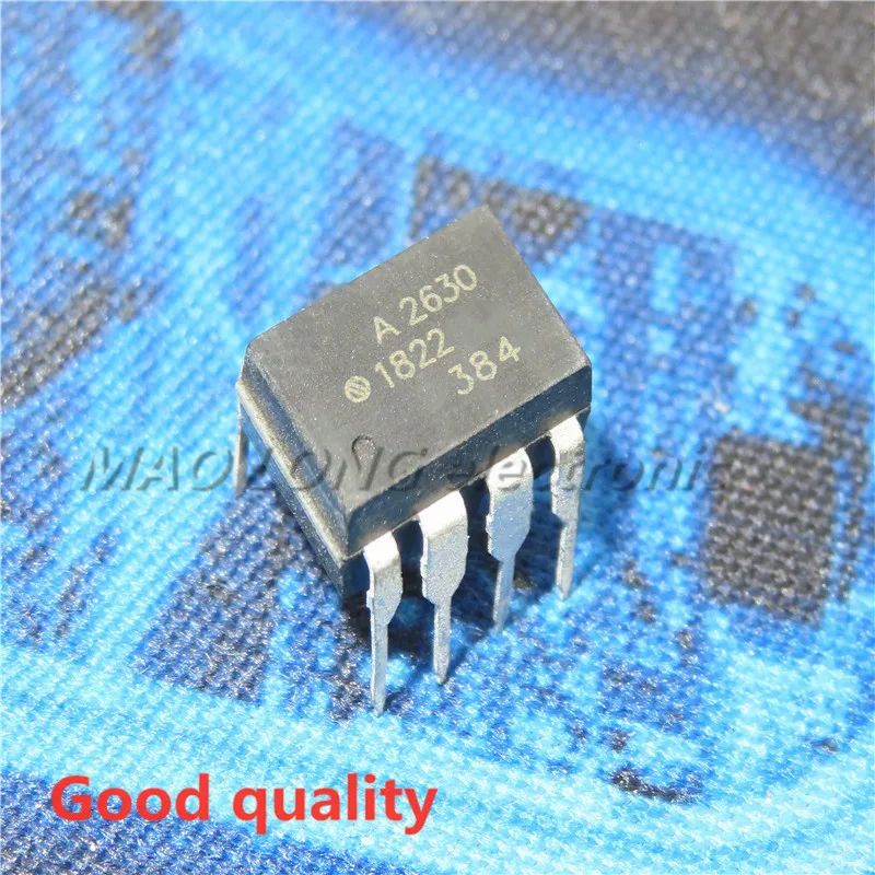 

10PCS/LOT HCPL2630 DIP8 HCPL-2630 2630 A2630 DIP new and original IC In Stock