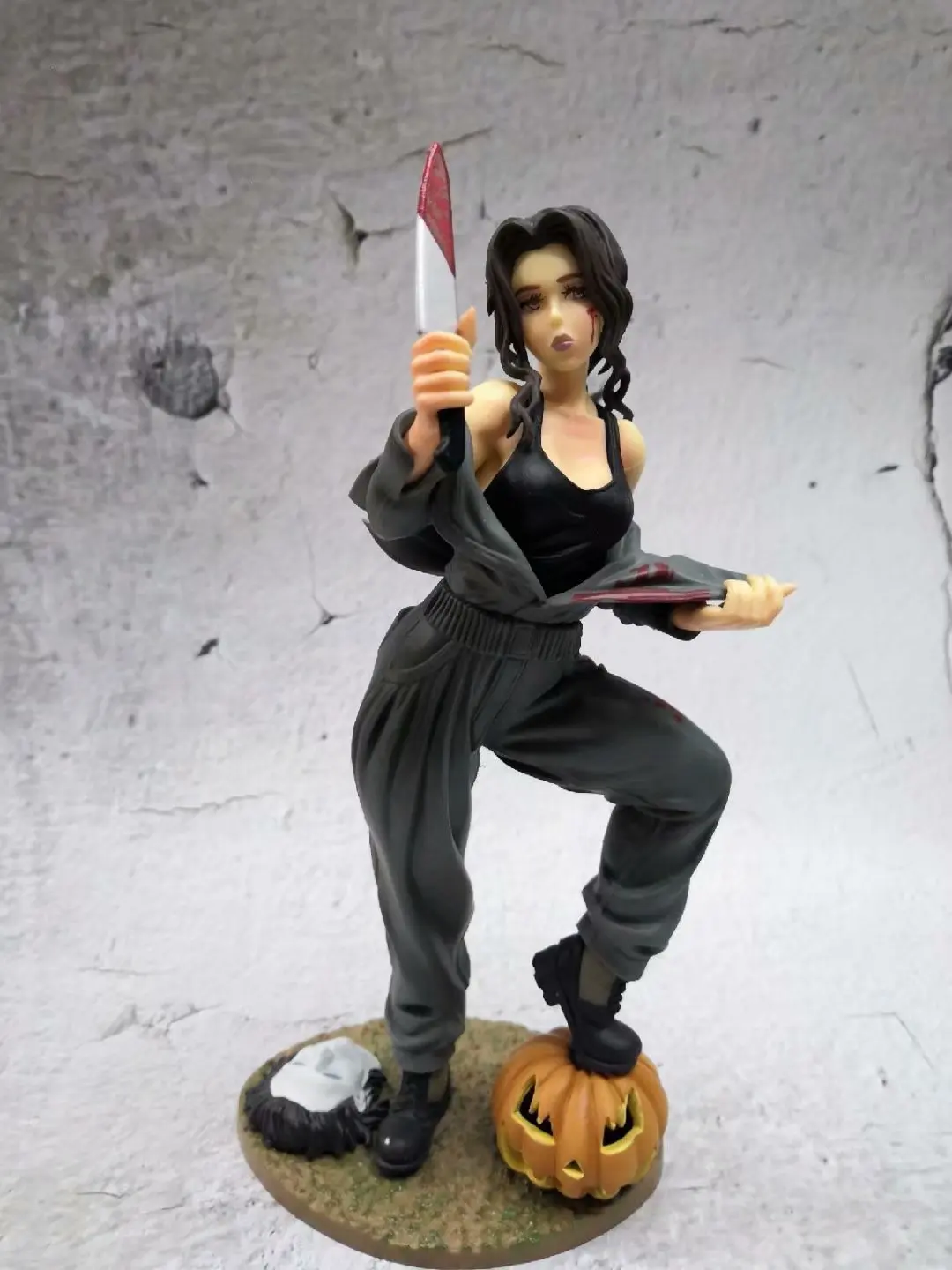 

Figure Statue Series Halloween Michael Miles Garage Kit Model Ornaments Stance Figurine
